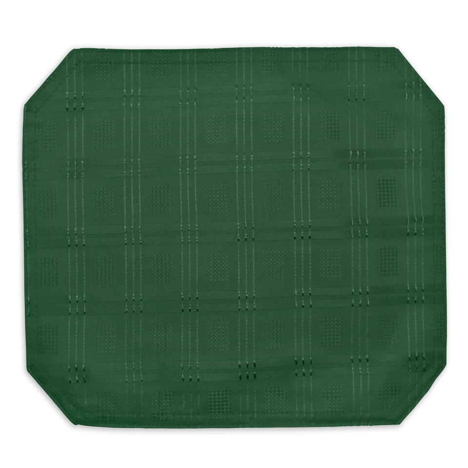 image 1 of Velosso Hampton Woven Jacquard Placemats Set of 4 Cream | Cream