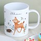 image 2 of Personalised Woodland Animals Mug White