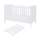 image 1 of Tutti Bambini Rio Cot Bed with Cot Top Changer & Mattress - White