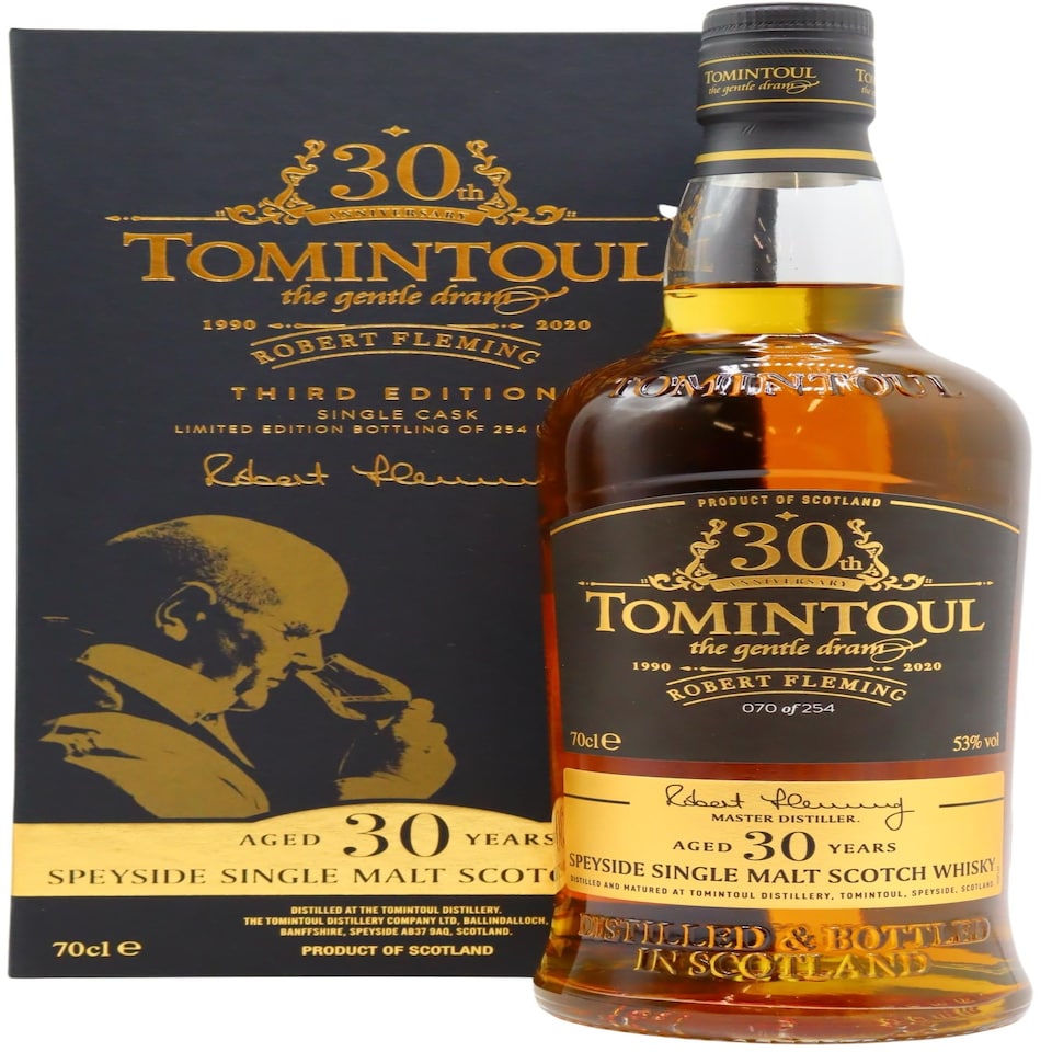 Tomintoul - Robert Flemming 30th Anniversary 3rd Edition 30 year old Whisky
