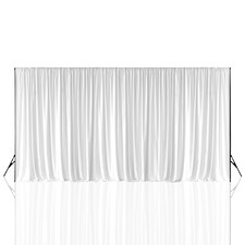 Blackout Polyester Photography Backdrop for Studio Photo Shoot - 3x6m