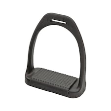 Shires Lightweight Horse Stirrups - Black - 4.5in