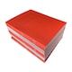 image 5 of Janrax 9x7" Red 80 Pages Feint and Ruled Exercise Book