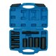 image 6 of 9pc Wheel Lock Removal Remover Impact Sockets Hub Cap Replacer Installer