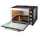 image 5 of Cooks Professional 48L Mini Portable Oven with 2 Ceramic Hobs - Electric Portable Countertop Cooker | Black | Black & Copper