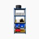 image 1 of Alivio 5 Tier Racking Shelf Heavy Duty Steel Unit  (Blue) Blue