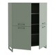 image 3 of Sali 4 Door Highboard in Sage Green