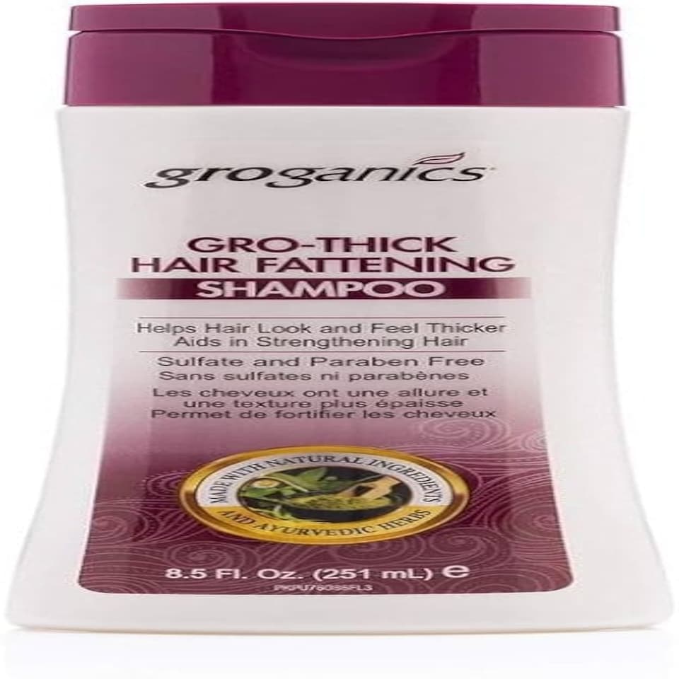 image 1 of Groganics Growthick Hair Fattening Shampoo 251ml 236 ml