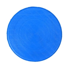 Carta Sport Crown Rubber Bowls Mat | Blue | Blue | 5in | 1