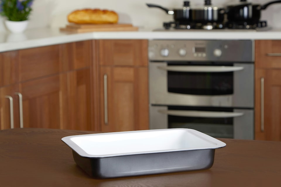 image 1 of Ecocook Black Roasting Dish | Black | Not provided