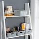 image 2 of Wham Studio 5 x 770ml Rectangular Plastic Storage Baskets Ice White Grey