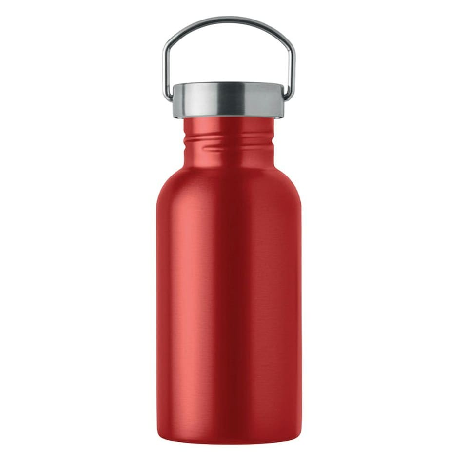 image 1 of MidOcean Florence Sing Single Wall 500ml Water Bottle - Red - One Size Red | One Size