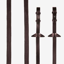LeMieux Rubber Reins Silver | Pony