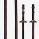 image 1 of LeMieux Rubber Reins Silver | Pony