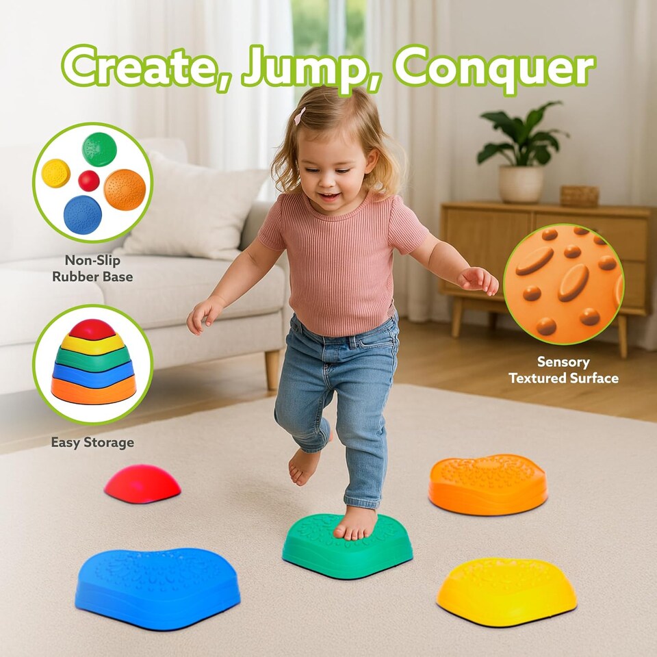 image 1 of Tippi Sensory Stepping Stones