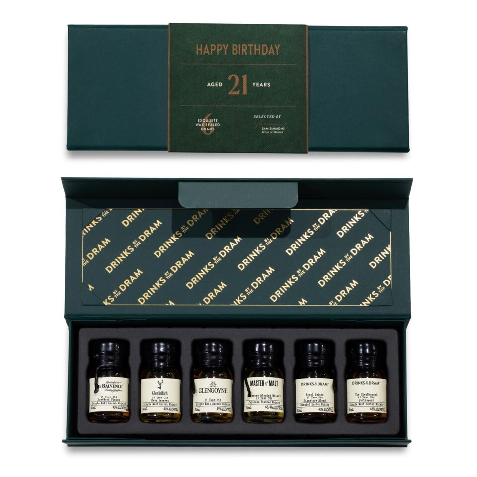image 1 of 21 Year Old Whisky Tasting Set | Clear