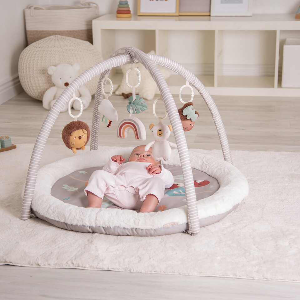 image 1 of Red Kite Padded Play Gym - Woodland Walks | Brown | Woodland Walks | One Size | 1