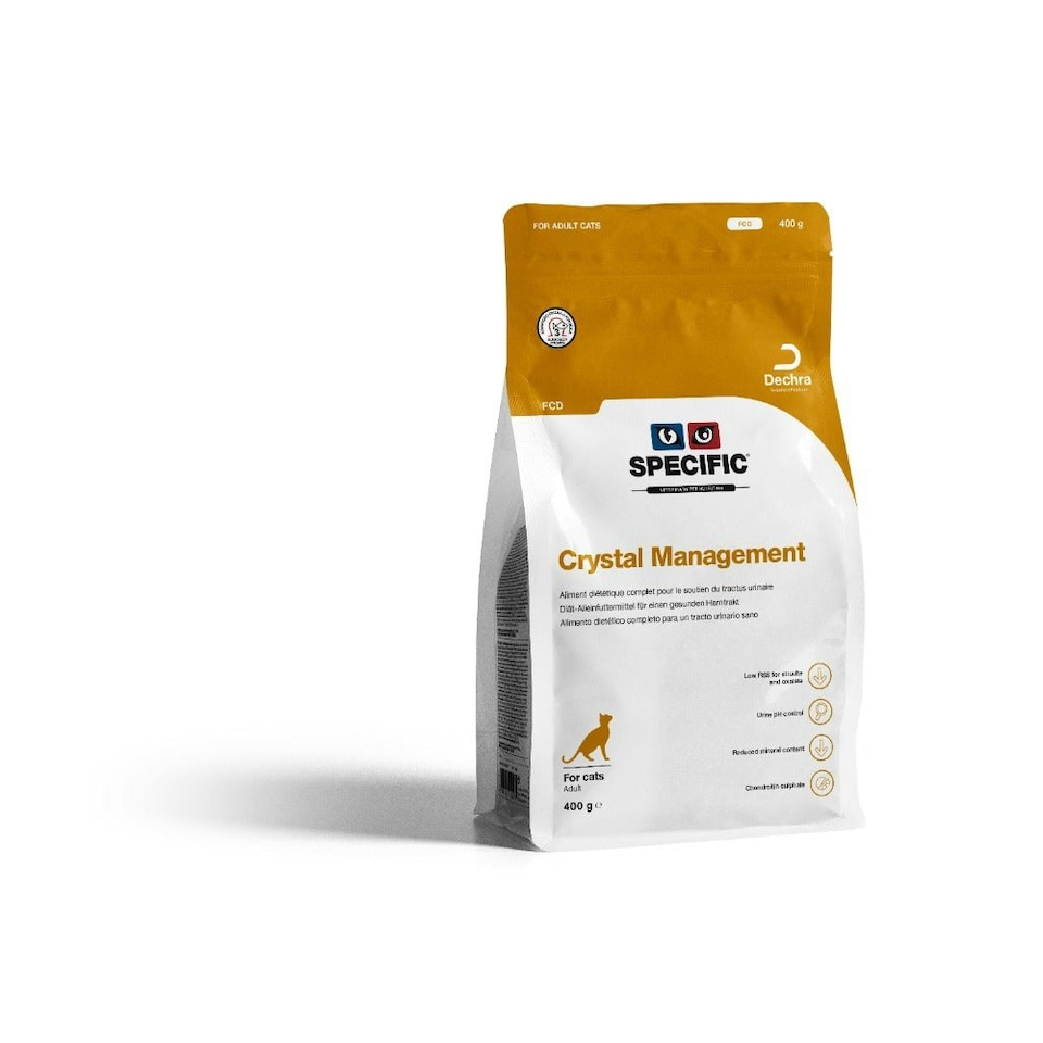 image 1 of Dechra SPECIFIC™ FCD Crystal Management Dry Cat Food - 400g x 4