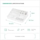 image 8 of Large Desk Organiser Tray White
