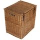 image 3 of Wicker Large Double Steamed Vintner Storage Picnic Basket Brown | Brown | One Size