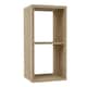 image 1 of Mauro 1 Shelf Storage Unit in Sonoma Oak