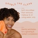image 4 of Cleanlogic Bath and body Exfoliating Dual Texture Face Cloth Contains 3 Pairs