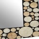 image 2 of Interiors by Premier Large Black White And Gold Wall Mirror Gold