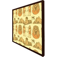 Egyptians & sphinx (Picture Frame) Brown | S