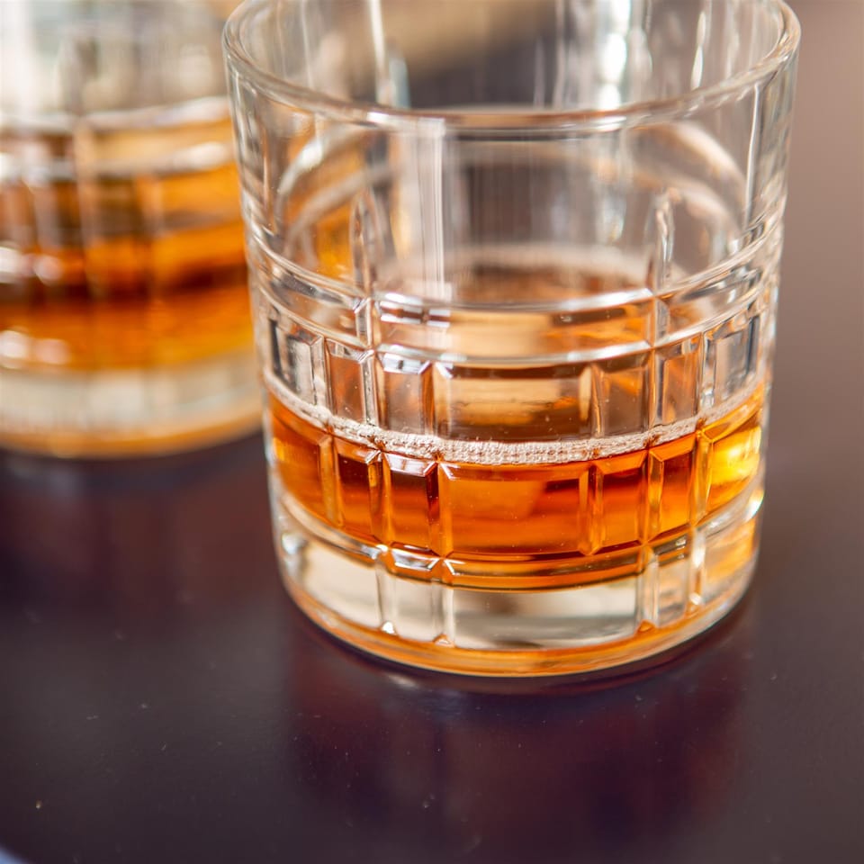 image 1 of LAV Brit Whiskey Glasses - 325ml - Clear - Pack of 6 | Clear | Clear