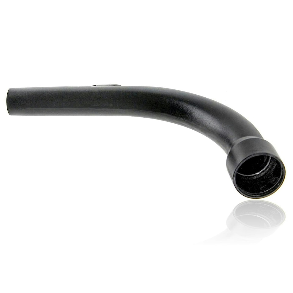 image 1 of SPARES2GO Wand Handle Bend Hose End compatible with MIELE Vacuum S8 S8310 S8320 Cat & Dog S8340 TT5000 Black