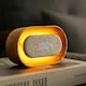 image 3 of Gingko Lumos Clock & Lamp - Oval N/A | Walnut