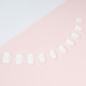 image 3 of Invogue Classic White Square Nails (24 Pieces)