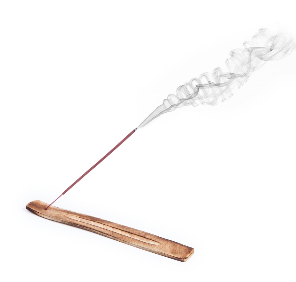 image 1 of Pack of 40 Patchouli Incense Sticks & Holder