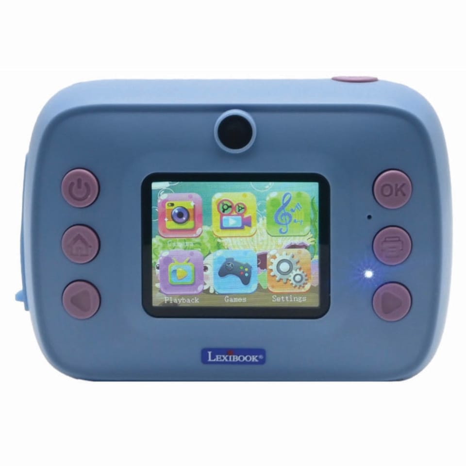 image 1 of Lexibook DJ150D Stitch Instant Print Kids Camera with SD Card