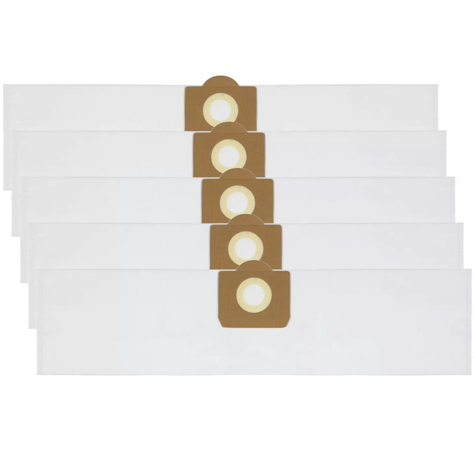 image 1 of SPARES2GO SMS Dust Bags compatible with Karcher NT27/1 NT30/1 NT48/1 NT65/2 NT72/2 AB27 K2001 K 3011 Vacuum Cleaner (Pack of 5)