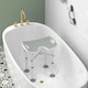 image 8 of HOMCOM Aluminium Shower Stool for Elderly Disabled Non-Slip Bath Stool Grey