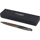 image 3 of Luxe Loure Wood Look Ballpoint Pen - Solid Black/Wood - One Size