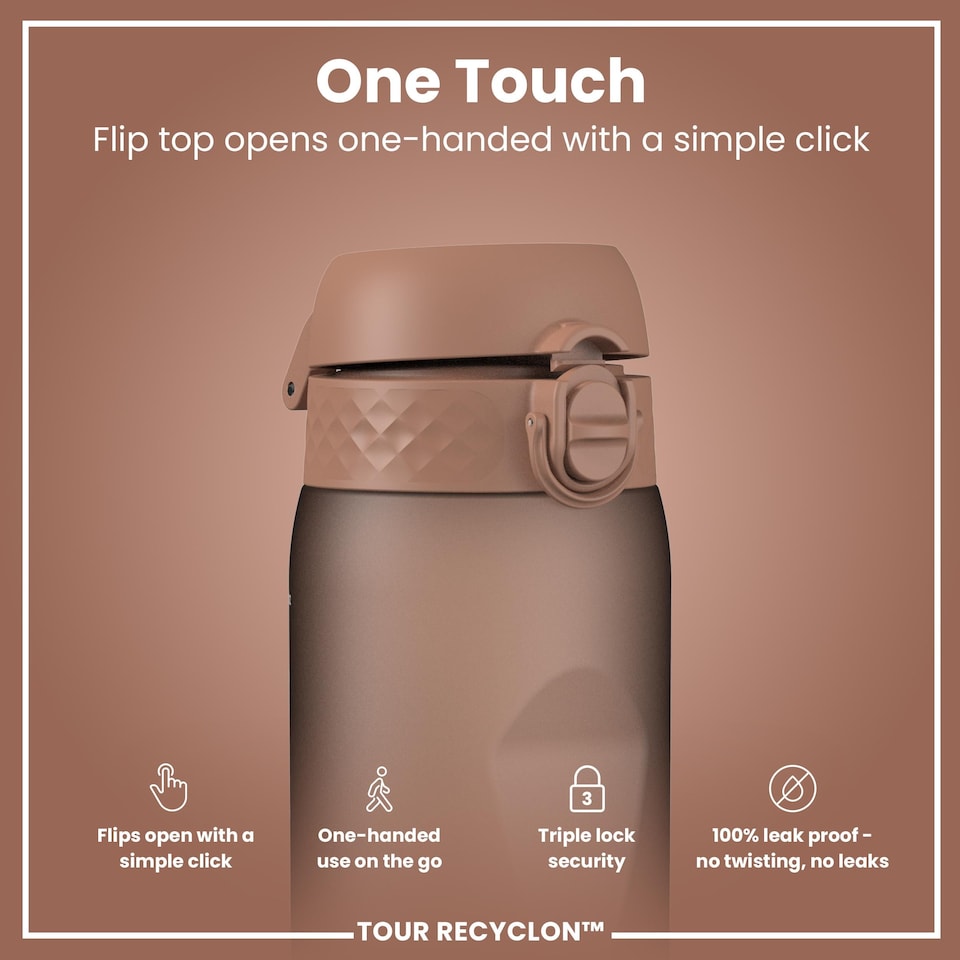 image 1 of Leak Proof Water Bottle, BPA Free, 750ml (24oz)