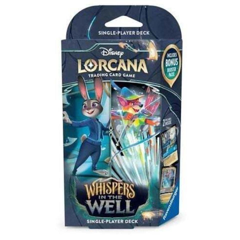 Judy Hopps and Robin Hood Deck Disney Lorcana