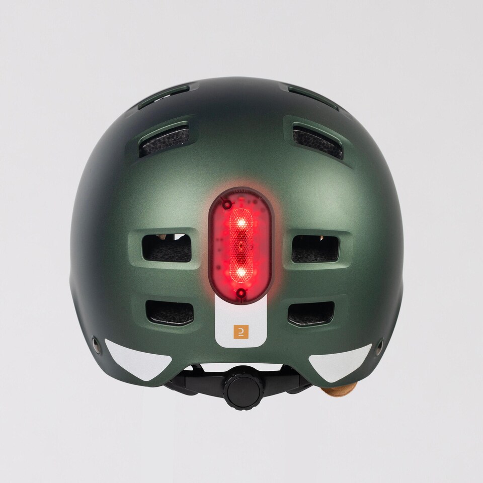 image 1 of Decathlon Twin-Pack USB Clip Front/Rear Bike Lights SL510 - Black
