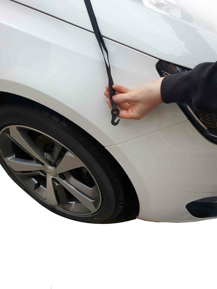 image 1 of Nylon Car Top Cover (Extra Large)
