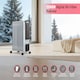 image 2 of PureMate 2500W Oil Filled Radiator, 11-Fin Portable Heater with Digital Thermostat, 24h Timer, ECO Mode & Touch Control