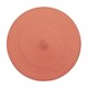 image 2 of Walton & Co Terracotta Circular Ribbed Placemat