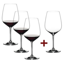 Riedel Extreme Cabernet 4 for 3 Wine Glasses