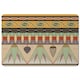 image 1 of Set of 12 Placemats Coasters 11 by 8 Inches 3.7 by 3.7 Inches Designer Artwork