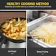image 4 of HOMCOM Air Fryer 4.5L 1500W with Digital Display Rapid Air Circulation Timer