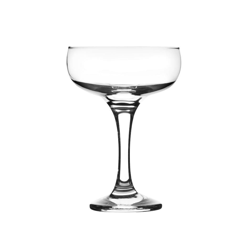 image 1 of LAV Misket Glass Champagne Saucers - 235ml - Pack of 12