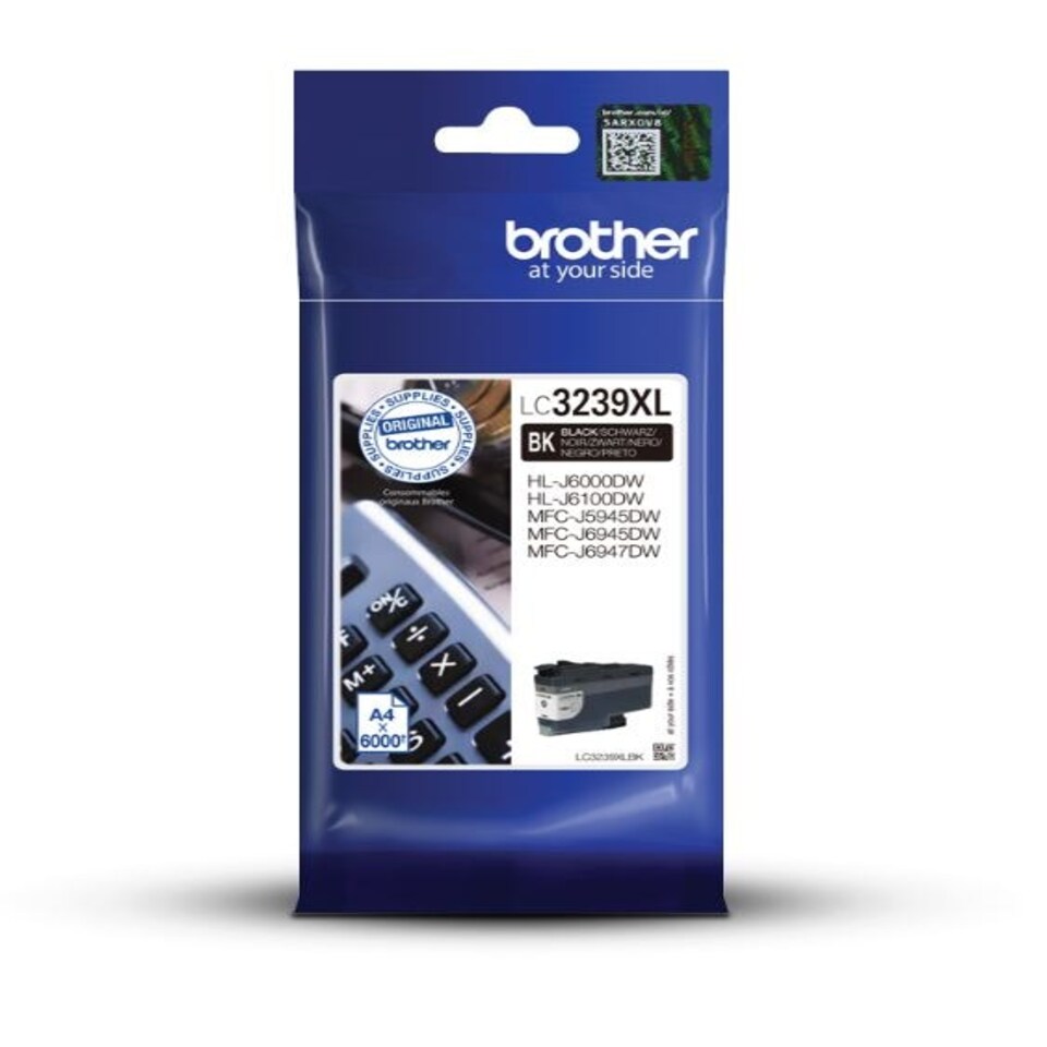 Brother Black High Capacity Ink Cartridge 128ml - LC3239XLBK N/A