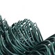 image 3 of Oypla 1.15m x 10m Green PVC Coated Galvanised Steel Chain Link Fencing