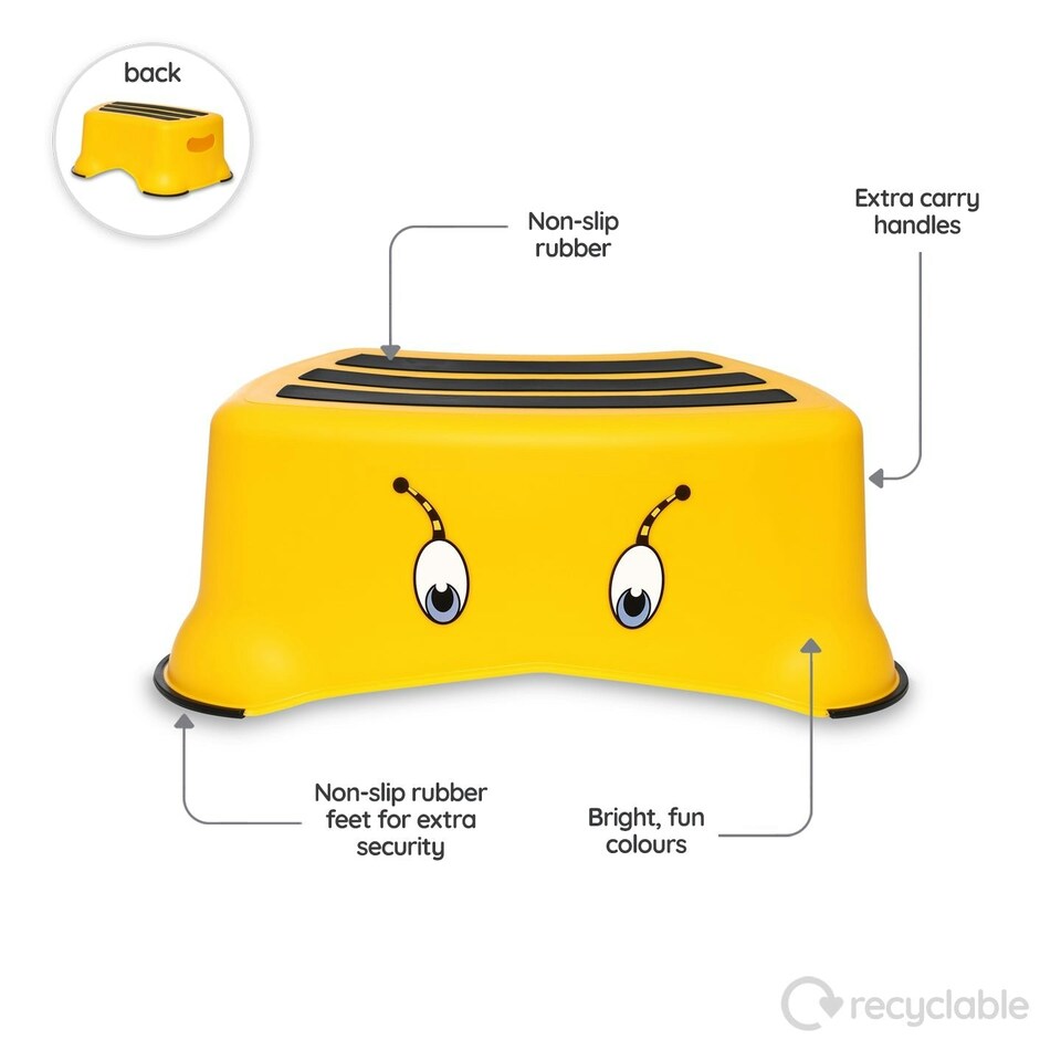 image 1 of Bumblebee My Little Step Stool